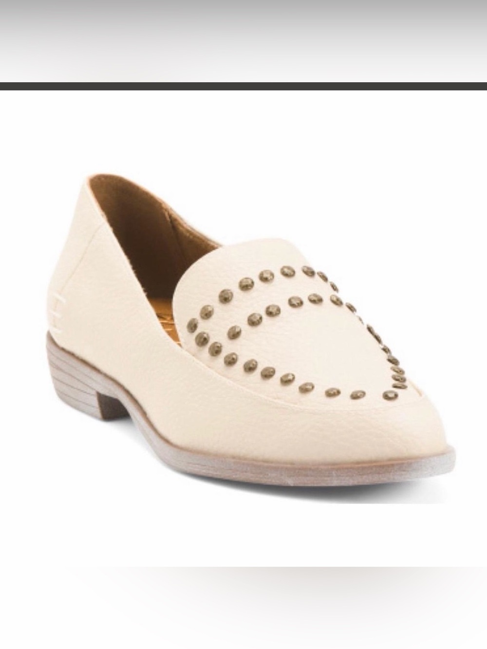 🤎🤍🧡 Blowfish Malibu White & Tan Loafers | Size 8.5 | Brand New🤎🤍🧡